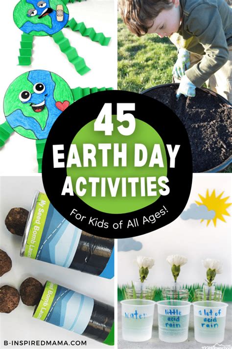 45 Fun At Home Kids Activities For Earth Day B Inspired Mama