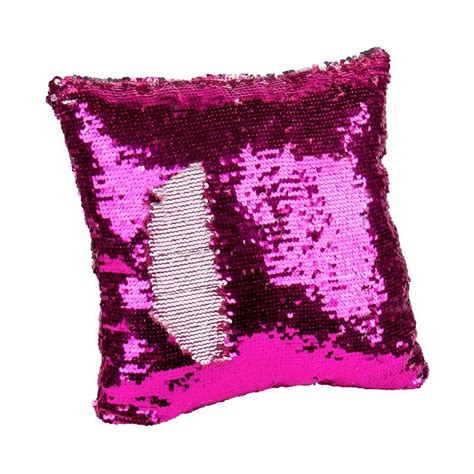 Stylelab Magic Sequin Pillow Pink Toy Sense