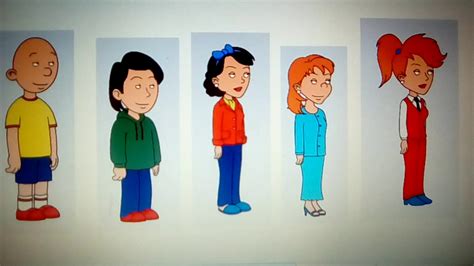 Goanimate Characters Old Caillou Characters Youtube