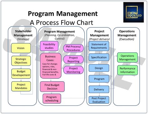 Program Project Management Plan PMP Development DCW Squared