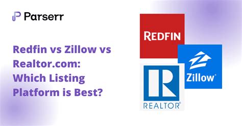 Redfin Vs Zillow Vs Parserr