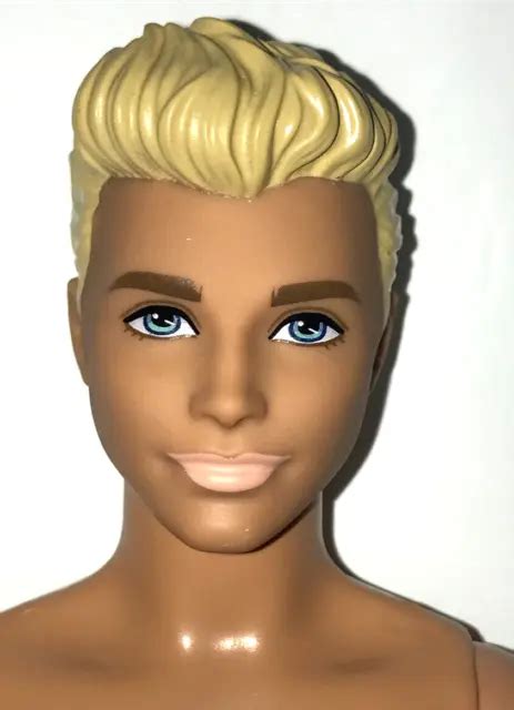 Mattel Barbie Doll Fashionistas Modern Ken Doll Nude For Ooak Molded
