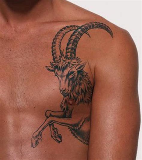 These are beautiful tattoo designs for men. Top 10 Capricorn Tattoo Designs
