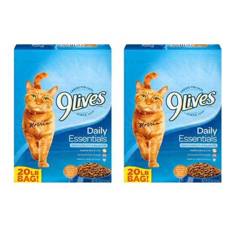 Shop for dry cat food in cat food & treats. 9Lives Dry Cat Food Daily Essentials 2 Pack 20Pound ...