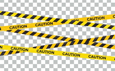 Caution Warning Lines Danger Signs Isolated 3503272 Vector Art At Vecteezy