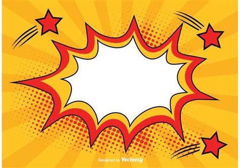 Comic Burst Vector Art Icons And Graphics For Free Download