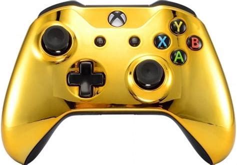 Xbox One S Wireless Controller Gold Chrome Custom