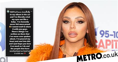 Jesy Nelson Reveals Hes Finished Debut Solo Album In Emotional Post Ive Never Felt More