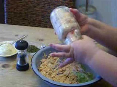 The easiest way to make hearty chicken soup is to place your cut and washed chicken breast in a pot with salt, bay leaves, and water. How to Make AMAZING Chicken Salad From Home Canned Chicken ...