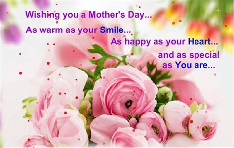 Happy Mothers Day Quote With Smiles Mother Day Message Happy Mother
