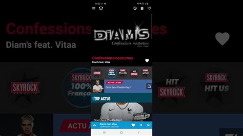 Diams Feat Vitaa Confession Nocturnes Version Skyrock Youtube