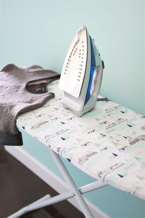 Since i use my ironing board so much, a new cover is a nice way to refresh the experience. Ironing Board Cover DIY - A Beautiful Mess
