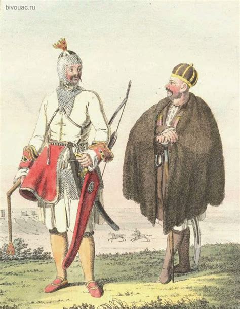 Circassian Circassian Prince And Simple Engraving Of The Xviii Century