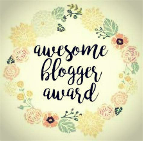 Awesome Blogger Award By Tkbrown