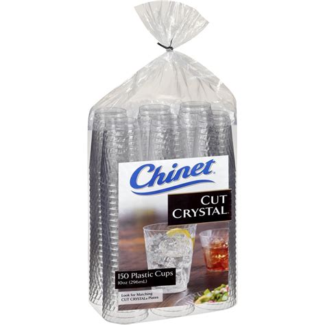 Chinet Cut Crystal Plastic Cups 150 Ct Shipt