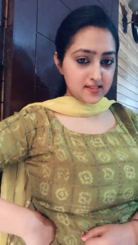 Desi Girl Big Tits In Green Churidhar