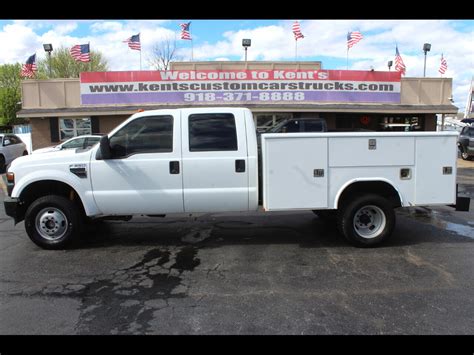 Used 2008 Ford F 350 Sd Xl Crew Cab 4wd Drw Service Body For Sale In