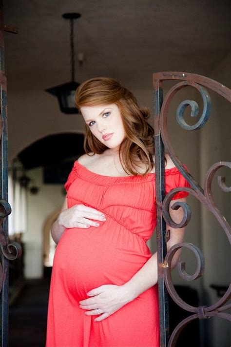 Pregnant Ginger Redheads Beauty Pregnant