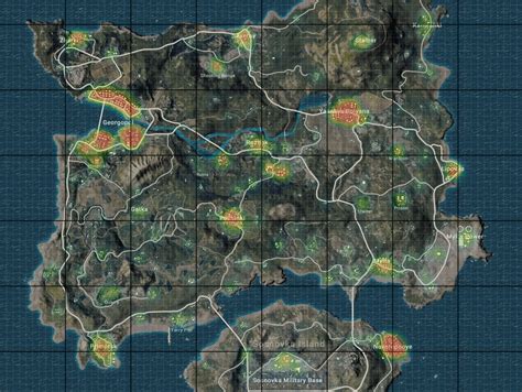 Pubg Know Where To Loot On The Erangel Map 2020