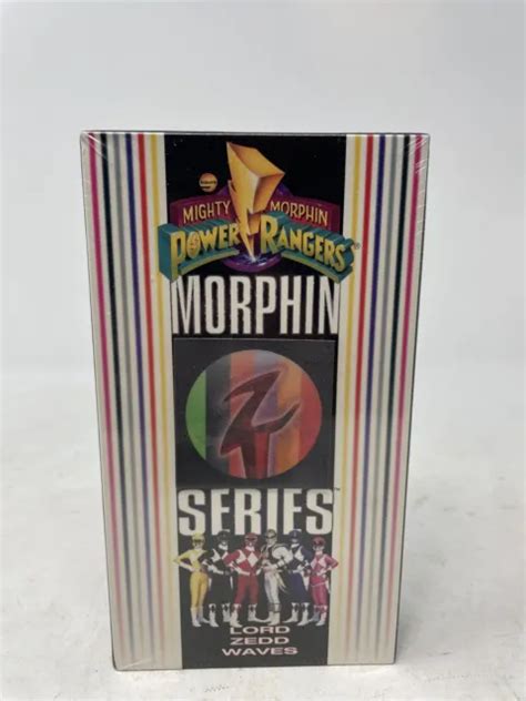 Mighty Morphin Power Rangers Vhs The Morphin Series Lord Zedd Waves New