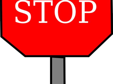 Stop Sign Clip Art Octigon Clipart Red Stop Sign Hd Png Download