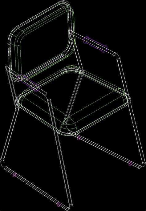 Chair 3d Dwg Model For Autocad • Designs Cad
