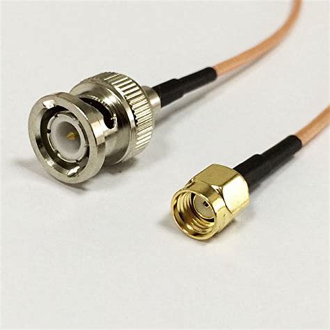 Bnc Male To Rp Sma Male Female Pin Rf Cable Adapter Rg316 15cm 6inch