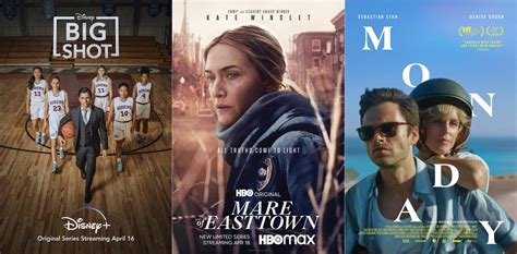 A detective in a small pennsylvania town investigates a local murder while trying to keep her life from falling apart. New this week: 'Big Shot,' 'Mare of Easttown' and 'Monday ...
