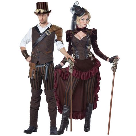 Steampunk Couples Costumes