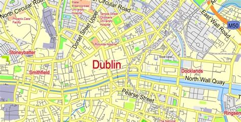 Printable Map Of Dublin