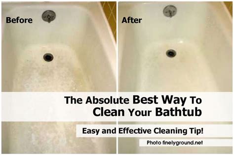 The Absolute Best Way To Clean Your Bathtub Handy Diy