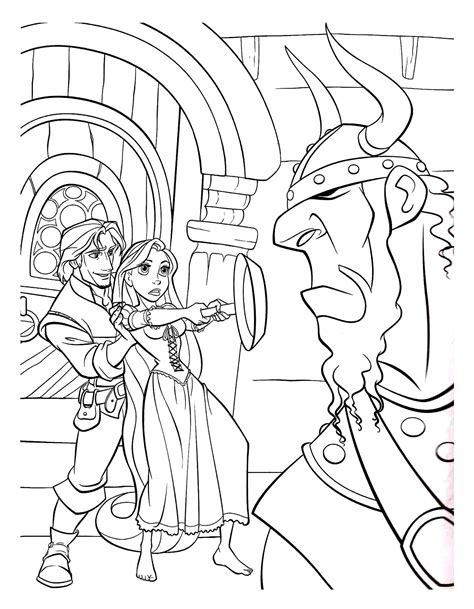 Rapunzel Coloring Pages - Coloring Pages For Kids And Adults
