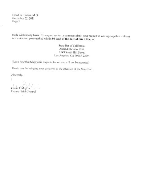 Say you have used a product and you suspect it did you a employee complaint letter sample to hr. Complaint to CA State Bar - Attorney W. Robert Lesh; aka ...