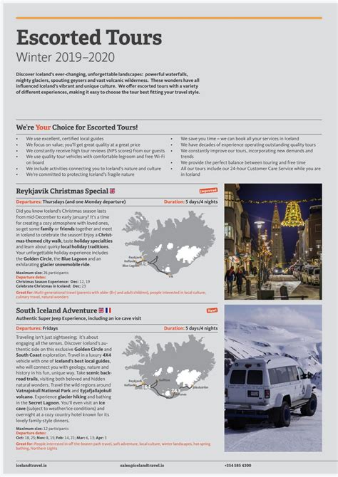 Winter 2019 2020 Escorted Tours By Iceland Travel Issuu