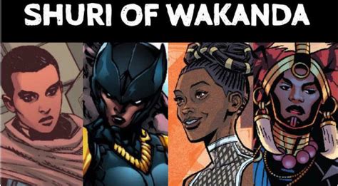 Black Panthers Sister Shuri To Get Own Marvel Comic Series