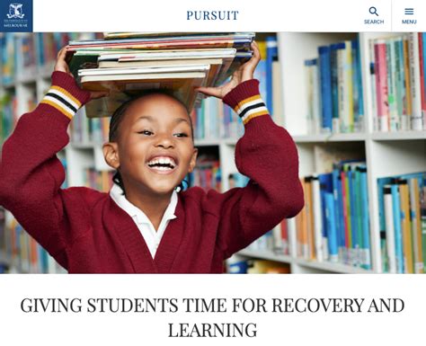 Giving Students Time For Recovery And Learning