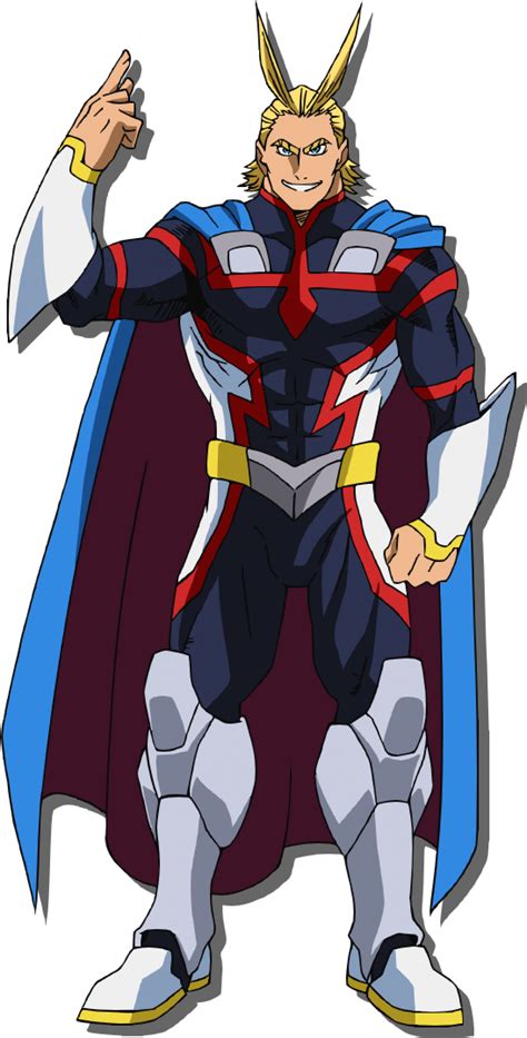 All Might Young All Might Profile Transparent Png Original Size