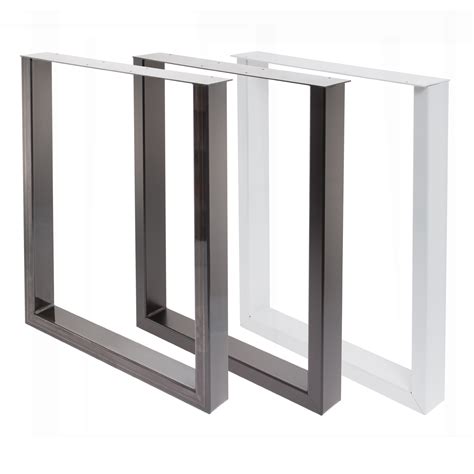 In den maßen von 710 mm höhe und 50 x 50 mm breite sind sie geschaffen für die verwendung an schreibtischen und esstischen bzw. Tischgestell Tischbein U-Gestell Esstisch Schreibtisch ...