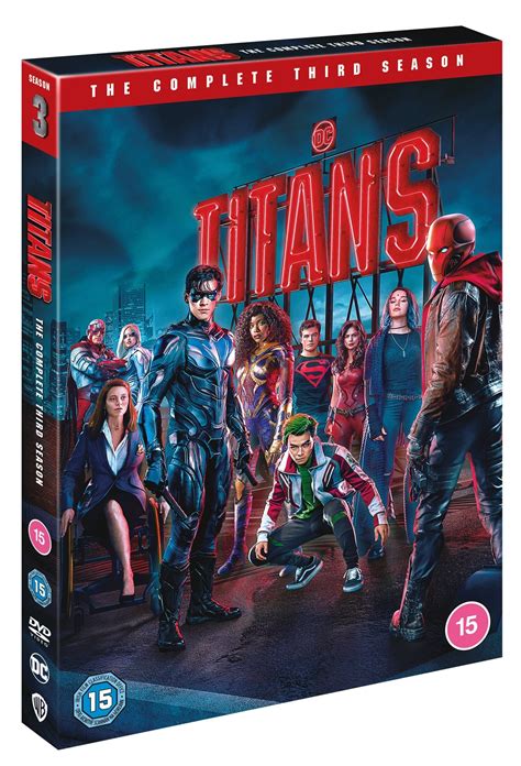 Titans The Complete Third Season Dvd Box Set Free Shipping Over