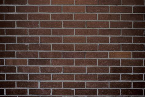 Dark Brown Brick Wall Texture Picture Free Photograph Photos Public