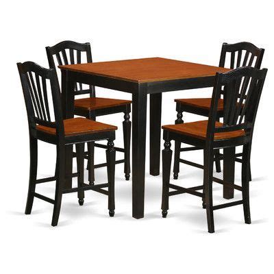 Am hochzeitstag ist es klar, dass sie als braut so elegant und schön wie möglich sein möchten. East West 5 Piece Counter Height Pub Table Set | Wayfair ...