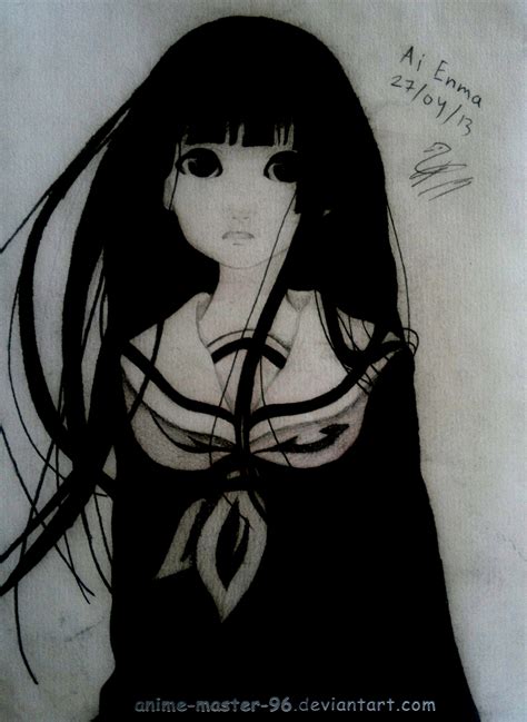 First Anime Drawing Ever D Ai Enma By Anime Master 96