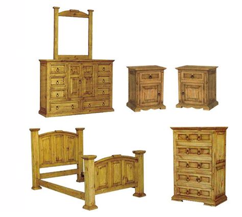 Get the best deals on pine bedroom furniture sets and suites. San Carlos Rustic Pine Bedroom Set