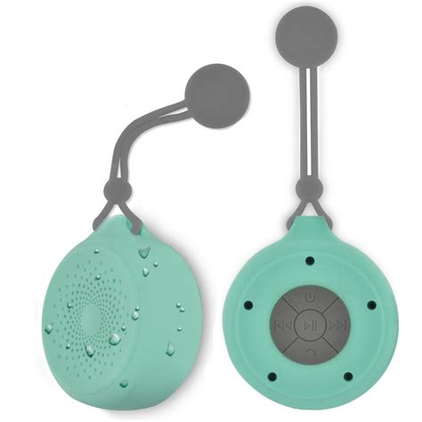 Aduro Shower Speaker Waterproof Speakers Bluetooth Wireless Speaker