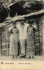 PC CPA ETHNIC NUDE NATIVE FEMALE CONGO TYPES COTE D IVOIRE Postcard