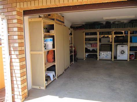 The diy garage shelves are 6 feet long, 16 inches deep and 75.5 inches tall. DIY Garage Shelves Plans - Decor IdeasDecor Ideas