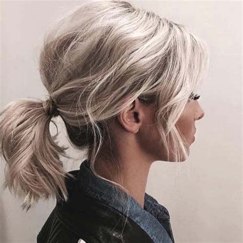 Having short hair creates the appearance of thicker hair and there are many types of hairstyles to. 64 Adorable Short Hair Updos That Are Supremely Easy To Copy