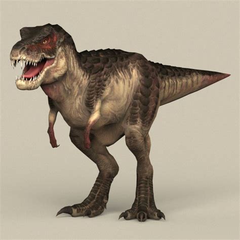 Game Ready Dinosaur Trex 3d Model In Dinosaur 3dexport