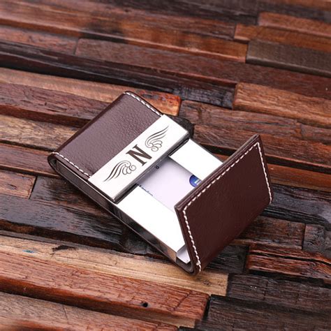 Under brown's direction, the national gallery became one of the leading art museums in the united states, if not the world. Personalized Brown Leather Business Card Holder & Wood Box ...