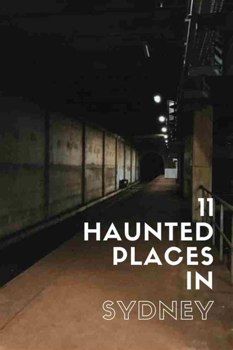 11 Most Haunted Places In Sydney The Kid Bucket List
